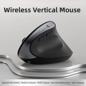 B.O.W | Ergonomic Silent Vertical Wireless Mouse
