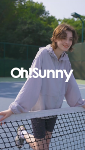 OhSunny Womens UPF 50+ Sun Shirts Full Zip Jacket Breathable Quick-Dry Lightweight Hooded UV Protection Coat