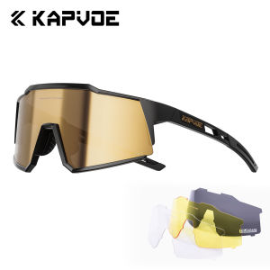Kapvoe(kapvoe) | Kapvoe Polarized Sunglasses Fashion Cycling Glasses Bike Road Driving Goggles Outdoor UV400 Sports MTB Road Mountain Bicycle