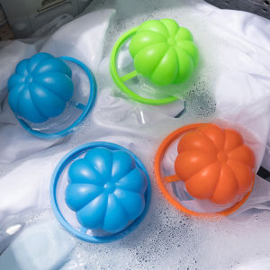 Laundry Ball Floating Pet Fur Lint Hair Catcher/Clothes Cleaning Ball Mesh Bag For Washing Machine/Dirty Fibers Collector Filter