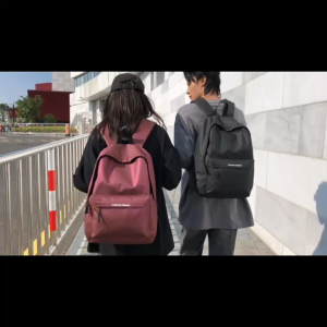 MENSPE Men Backpack Business Backpack 15.6inch Laptop Backpacks Casual Travel School Bag Solid Color Backpack Lightweight Zipper Backpack Waterproof Large Capacity Bag for Men Male