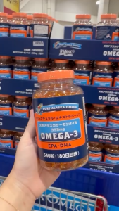 MẪU MỚI 540 VIÊN - Viên Uống Dầu Cá Hồi Pure Alaska Omega 3 Nhật Bản