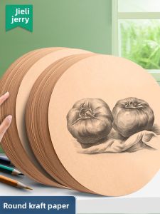 JIELI | Circular Yellow Durable Cardstock for Arts and Crafts 250g