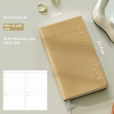 WENCHUANGYI | Sổ Lập Kế Hoạch Hằng Ngày Dòng Thời Gian 2027 Đỡ Tote A6