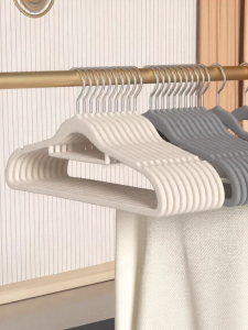 SIVASS | Flocking New Home Clothes Hanger 100 Pieces
