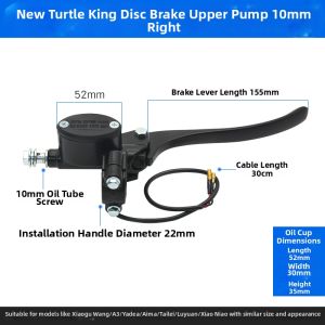 Universal Brake Fluid Pump for E-Bikes Disc Front and Rear