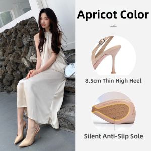 Josiny | Comfortable Beige Summer High Heels