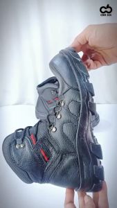 Sepatu Keselamatan Kerja & Safety Boot Kulit Asli