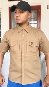 Kemeja M-TAC: Kemeja PDL Model M-tac & Kemeja Lapangan Lengan Pendek Pria