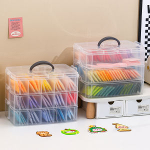 YOUKAMAN | Transparent Plastic Storage Box for Beads and Accessories