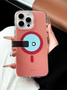 DAIMANG | Magnetic Charging Matt Finished Couples iPhone Case Compatible Models