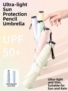 COLORFUL SUMMER DRESS | Portable Lightweight Sun Protection Pencil Umbrella