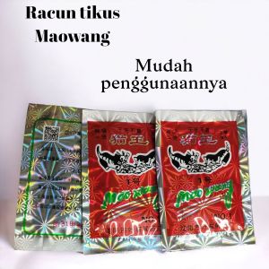 Racun Tikus Maowang ORIGINAL Ampuh Mati di Tempat Hologram dan teruji ampuh banget