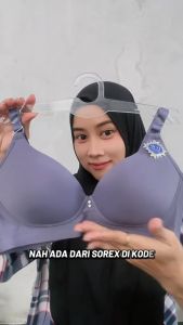 Bh Busa Tanpa Kawat Cup Besar Bra Sorex 9814 Silky Soft