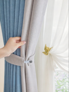 Double-sided Light-blocking Chenille Curtains