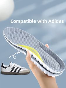 LINGMIAO | Adidas Mens Sport Shock Absorption Long-Wearing Comfortable High Elasticity Running Shoes Insoles Suitable For Summer
