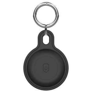Silicon Keychain for Apple Airtags Case Protective Cover 360° Waterproof  Airtag Holder Tracker Accessories AirTag Case Key Ring