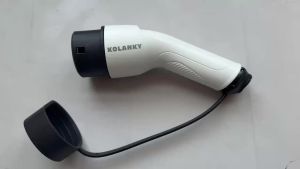 Kolanky 16A 3.6KW Female EV Charger Plug White Color 32A 7.2KW Replacement For Portable EV Charger And Home Station