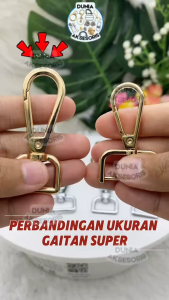 Aksesoris Tas Ring Kaitan 1.5 cm TEBAL ** SUPER**  / Cantolan / Gaitan / Kewkew - Aksesoris Tas (IMPORT)