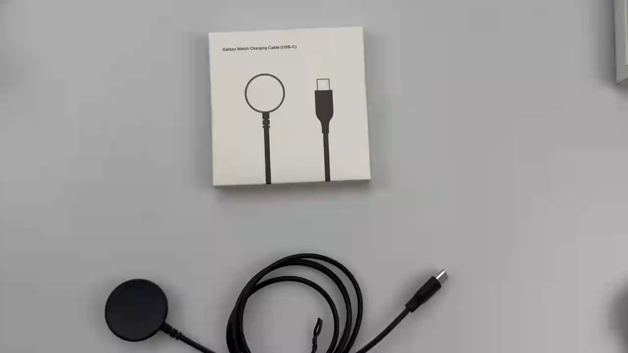 CRESTED Premium & Durable Magnetic Wireless Charger Cable for Samsung Galaxy Watch 7 6 5 4 3 Ultra FE Active 2 1 with USB-A/USB-C Connector