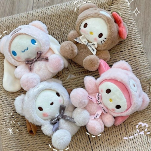 Bandai | Cartoon Japanese Girl Cute Doll Bag Pendant Plush Doll Bag Pendant Portable Keychain Gift for Girlfriend