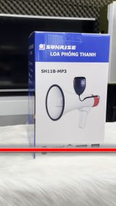 Loa phóng thanh ngoài trời công suất 25W chính hãng Sunrise SH-11B Loa có micro nói trực tiếp nhạc đệm - SUNRISE MUSICS