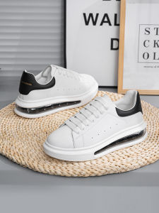 Cushion Insole Ming McQueen White Shoes Womens K-style All-Match Super Hot Shoes Platform Thin Couple New Breathable Sneaker