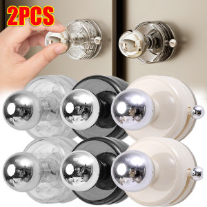 2Pcs Waterproof Suction Cup Door Handle Reusable Portable Sliding Door Handles Bathroom Anti-slip Wardrobe Door Holder