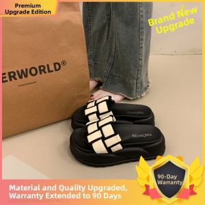 MIFULIAN | French Thick Soled Elegant Summer Slipper Women