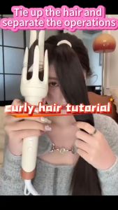 2-in-1 Automatic Hair Curler 32mm Iron Ceramic Curler Curling Iron Curling Wand Hair Waver Hair Styler Stick Temperature-Adjustable 360 Rotating Constant Curling Iron 自动卷发棒