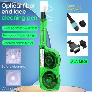 Bút Vệ Sinh Đầu Sợi Quang COMPTYCO AUA-M600 Dụng Cụ Làm Sạch Đầu Nối Sợi Quang Không Cần Nguồn Điện Dành Cho Đầu Nối MPO/MPT