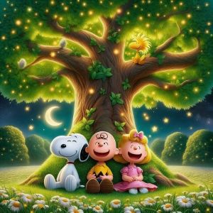 KAYOU | VIVID GEM Peanuts Snoopy Diamond Painting Kit 5D DIY Diamond Embroidery Cross Stitch Handmade Art Gift Crafts Home Decor