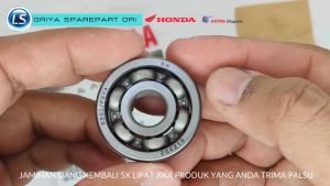 Bearing 6301 Original YAMAHA Laher roda rasio Mio Sporty Smile Soul karbu Fino karbu Mio J GT Soul GT Fino Fi Xride Nouvo Mio M3 Z S Nmax N-max Lexi Aerox Xeon YGP
