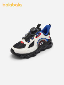 balabala Boy Lightweight Running Shoes Summer Comfortable Children Sports Shoes Breathable Mesh Shoes Trendy