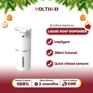 VOLTHUB Adjustable Automatic Liquid Soap Dispenser USB Rechargeable Intelligent Level 4