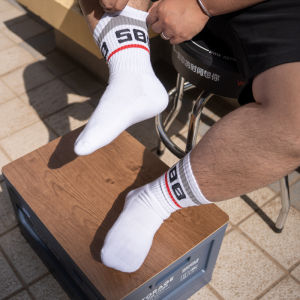 Thickened Sports Socks Towel Bottom Anti-Odor Absorbent Comfortable Fitness Running Basketball Casual Socks for Men