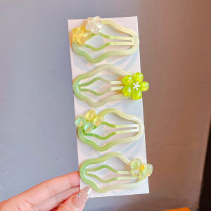 สไตล์เจ้าหญิงไล่ระดับสี การ์ตูน Cloud Hairpins สําหรับสาวน้อยเด็กอุปกรณ์เสริมผมด้านข้าง Bangs Bb คลิปสาว Princes ด้านหลังหัวผมการ์ด Headwear