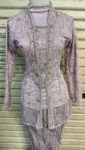 Kebaya Premium Modern Warna Rosegold