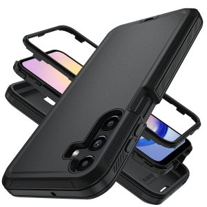 3in1 Heavy Duty Rugged Phone Case for Samsung Galaxy A57 A37 A27 A17 A07 A56 A36 A26 A16 A55 A35 Armor Ott Drop Protection Cover