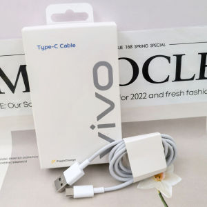 Original Vivo FlashCharge Type-C Cable 4A 33W 44W 80W Fast Charge Tipo C Data Cord For X400 X300 X90 X80 Pro S19 iQOO 11 Neo9 Z9