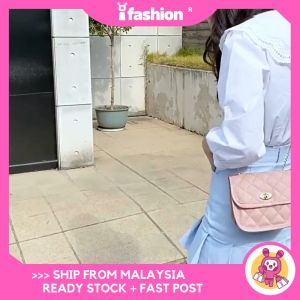 iFASHION 2141 READY STOCK Women Chain Sling Bag Crossbody Shoulder Handbag Beg Tangan Bahu Perempuan Murah