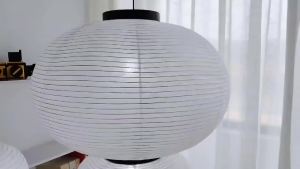 Zen-Inspired Japanese Paper Lantern Pendant Light For Bedroom Dining Room Living Room And Homestay