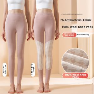 Thermal Fleece-lined High Waist Pants