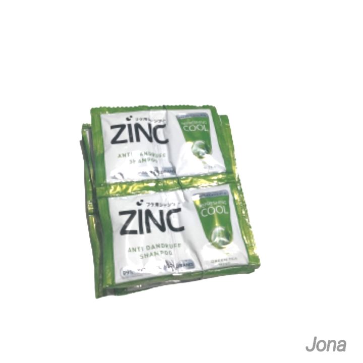 Shampoo Zinc anti dandruff Refreshing cool sachet