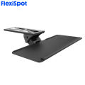 FlexiSpot KT1 Adjustable Keyboard Tray Ergonomic Design Standard Under Desk Sturdy Platform with Rubber Wrist Rest. 