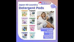 [SG STOCK] Japan P&G Bold / Ariel 4D Gel Ball Laundry Pods – Ultra Deep Clean Anti-Bacterial & Long-Lasting Freshness