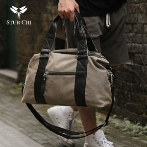 Túi Du Lịch Dung Tích Lớn Bằng Vải Denim Túi Đeo Vai Đơn Cho Nam Túi Đeo Chéo Túi Đựng Đồ Dùng Cá Nhân Bằng Vải Denim Chống Mài Mòn