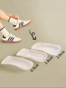 JVBV | Heel Lifting Arch Support Half Insoles for Women