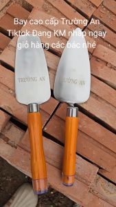 Bay Xây Nguyên Khối  Cao cấp - Thép Trắng chống gỉ (Hàng loại 1)