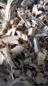 vỏ dừa cụt dùng trồng lan hoa kiểng lá  1 gói 500gr